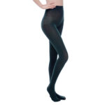 Women's 80 Den Soft Opaque Tights, Women's Tights - Forest Green