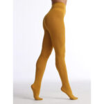 Women's 80 Den Soft Opaque Tights, Women's Tights - Goldenrod